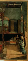Der Traum der Hl. Ursula (Detail)